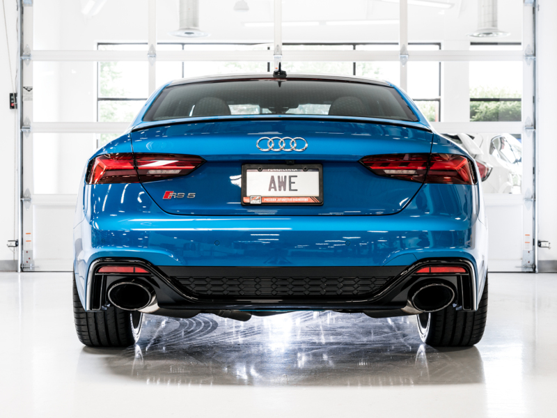 Audi RS5 Performance Exhaust - AWE Tuning - Touring Edition Cat Back - Diamond Black - `20-`27
